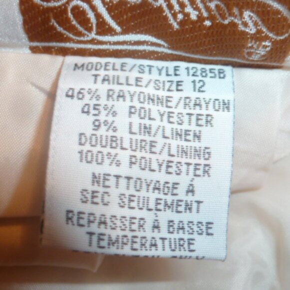 🌸 Vintage 90s Tradition Collection Pencil Midi Skirt 🌸 - Picture 10 of 11